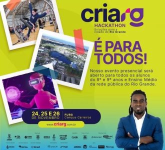 CRIARG Hackathon começa nesta Quinta-feira.