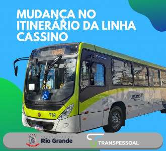 Linhas do Cassino terão alteração no itinerário dentro do Balneário