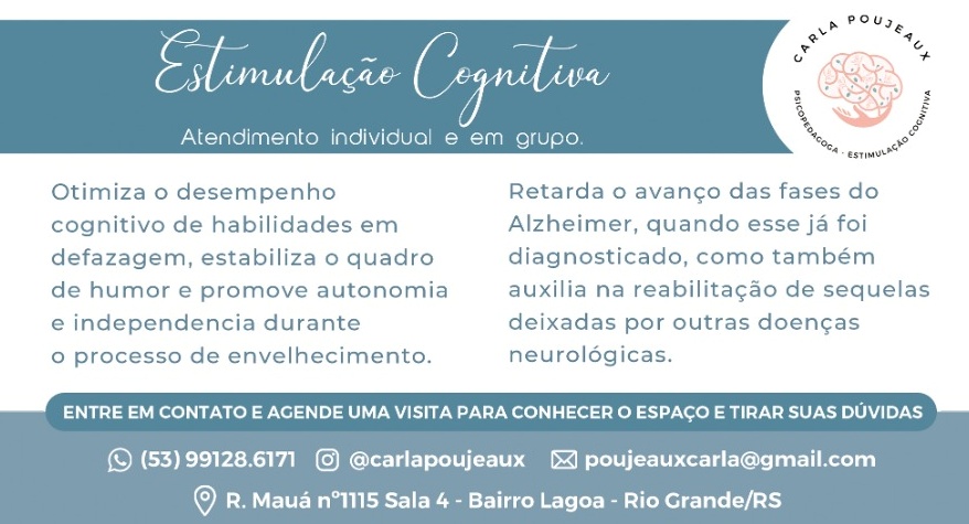 Estimulação Cognitiva , Atendimento Individual ou em Grupo.